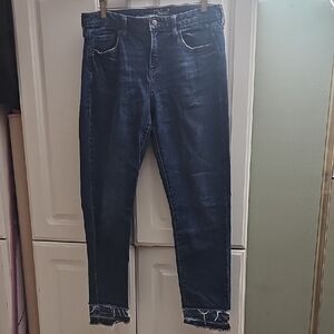 Universal Thread Dark Blue Ankle Jeans